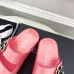 Chanel shoes for Women's Chanel slippers Camellia Pink #A48710
