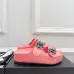 Chanel shoes for Women's Chanel slippers Camellia Pink #A48710