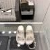 Chanel shoes for Women's Chanel slippers Crochet Fashion White/Black/Pink/Green/Blue #A48695