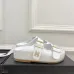 Chanel shoes for Women's Chanel slippers Flat Sandals for women Lola Cruz in leather Heel height:4.5cm Black/Brown/White #A54175