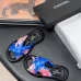 Chanel shoes for Women's Chanel slippers Lambskin Cc Chain Thong Sandal #A54187