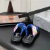Chanel shoes for Women's Chanel slippers Lambskin Cc Chain Thong Sandal #A54187