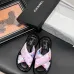 Chanel shoes for Women's Chanel slippers Lambskin Cc Chain Thong Sandal #A54187