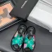 Chanel shoes for Women's Chanel slippers Lambskin Cc Chain Thong Sandal #A54187