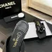 Chanel shoes for Women's Chanel slippers Leather mules Camellia #A54188