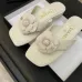 Chanel shoes for Women's Chanel slippers Leather mules Camellia #A54188