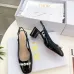 Dior Shoes for women High heel sandals Pairs Black #A48723