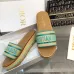 Dior Shoes for Dior Slippers for women Green/Red/Black #A47918
