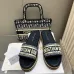 Dior Shoes for Dior Slippers for women Green/Red/Black #A47918