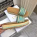 Dior Shoes for Dior Slippers for women Green/Red/Black #A47918
