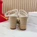 Dior Shoes for  women 2025 platform sandals Heel height:9.5cm #A53220
