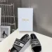 Dior Shoes for women Embroidered Christian Platform Slippers #A48947