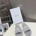 Dior Shoes for women Embroidered Christian Platform Slippers #A48949