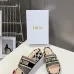Dior Shoes for women Embroidered Christian Platform Slippers #A48950