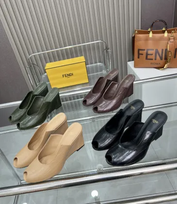 Fendi shoes for Fendi High-heeled shoes for women #A52456