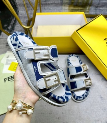 Fendi shoes for Fendi Slippers for men and women #A37343