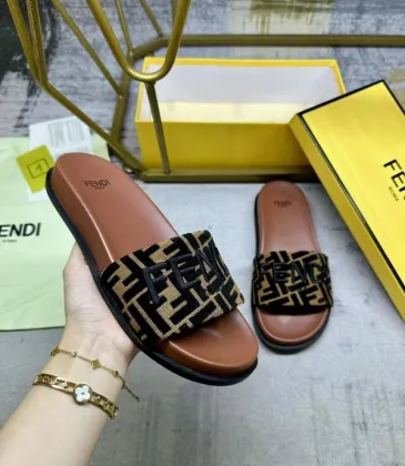 Fendi shoes for Fendi Slippers for men and women #A52529