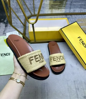 Fendi shoes for Fendi Slippers for men and women #A52531