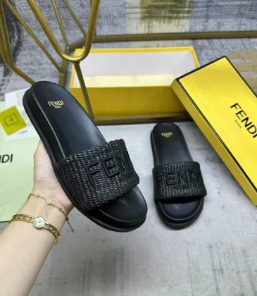 Fendi shoes for Fendi Slippers for men and women #A52532