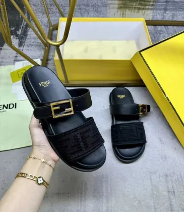 Fendi shoes for Fendi Slippers for men and women #A52535