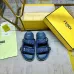 Fendi shoes for Fendi Slippers for men and women #A52536