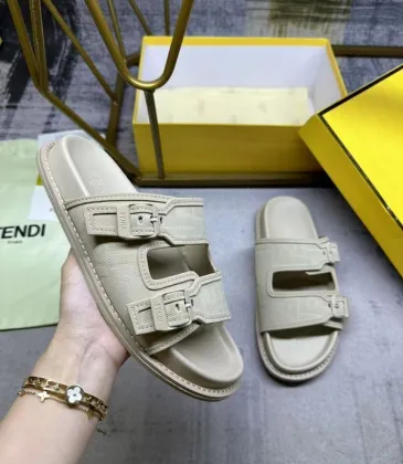 Fendi shoes for Fendi Slippers for men and women #A52537