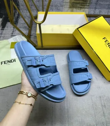 Fendi shoes for Fendi Slippers for men and women #A52538