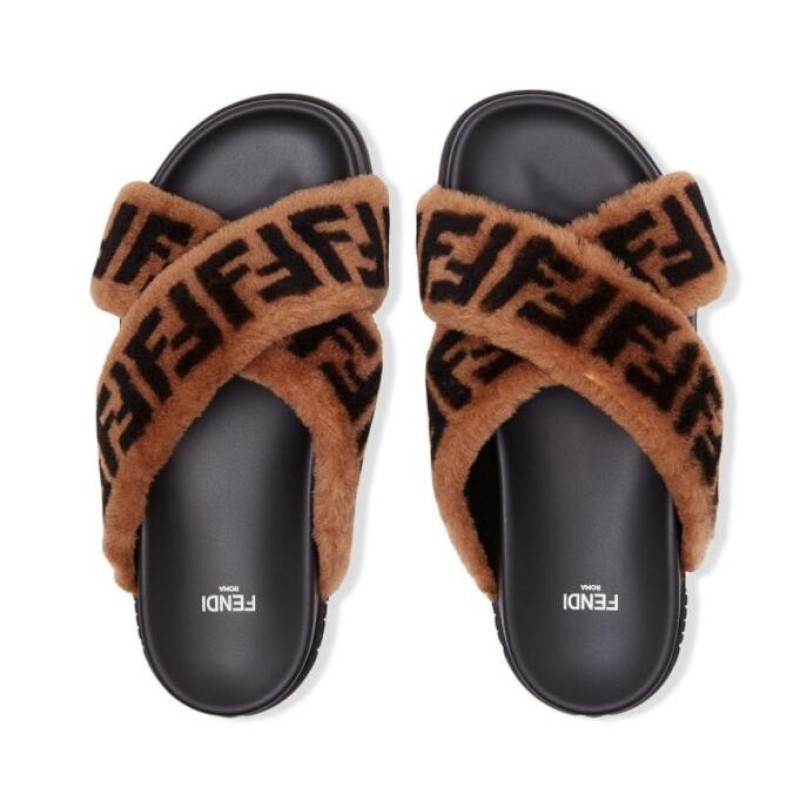 Buy Cheap Fendi Sable slippers for women #99900069 from AAABrand.ru
