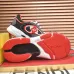 Fendi shoes for Men's Fendi New Domino Sneakers Grey/Red #A52995