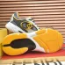 Fendi shoes for Men's Fendi New Domino Sneakers Grey/Yellow #A52996