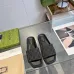 Gucci Monogram Jumbo GG Platform Slide Wedge Sandals #A48982
