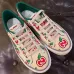 Gucci new vintage Tennis1977 Mickey Apple print sneakers casual Shoes Gucci Unisex Shoes #9874149