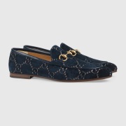 Men's Gucci Jordaan GG velvet loafer #999930398