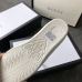 Gucci Bee White sneakers cowhide casual shoes sheepskin inside for men or women #996548