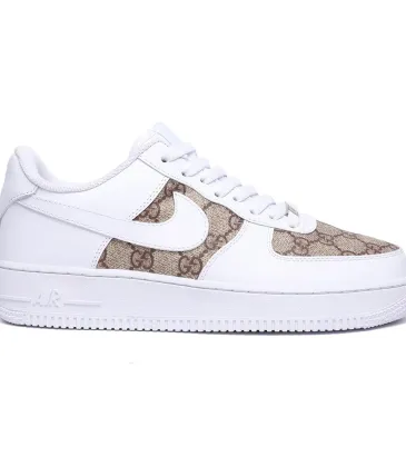 Brand G x nike air force one White Sneakers #A39593