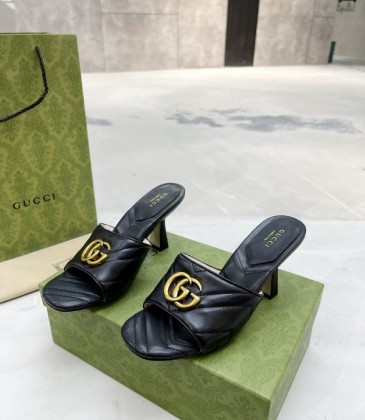 Gucci Shoes for Women Gucci Sandals Heel Height  7.5CM #999921151