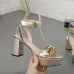 Gucci Shoes for Women Gucci Sandals Leather high heel sandals Heel height 8cm #99903669
