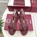 Gucci Shoes for Women Gucci Sandals Women's sandal with bamboo patent leather #A54023