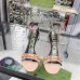 Gucci Shoes for Women Patent leather ankle strap high heel sandals Flesh color #A48755