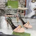 Gucci Shoes for Women Patent leather ankle strap high heel sandals Flesh color #A48755