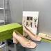 Women Gucci Leather Sandals Heel height 25CM #A34921