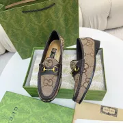 Gucci Shoes for Women Horsebit Loafers #A48779