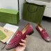 Gucci Shoes for Women Horsebit Loafers Red #A48780