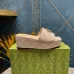 Gucci Shoes for Women's Canvas Slip On Platform Slide Sandals #A48976