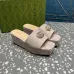 Gucci Shoes for Women's Canvas Slip On Platform Slide Sandals #A48976