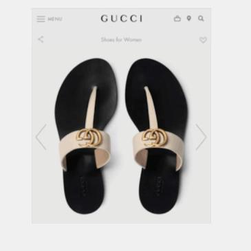 gucci female slippers