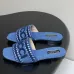 Gucci Shoes for Women's Gucci Slippers velvet-trimmed embroidered denim #A48876