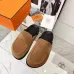 Hermes Shoes Hermes slippers Suede Calfskin Mens Womens Sizes 35-46 #A50829
