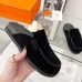 Hermes Shoes Hermes slippers Suede Calfskin Mens Womens Sizes 35-46 #A50829