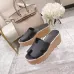Hermes sandals for Women Heels 7cm Black #A38813